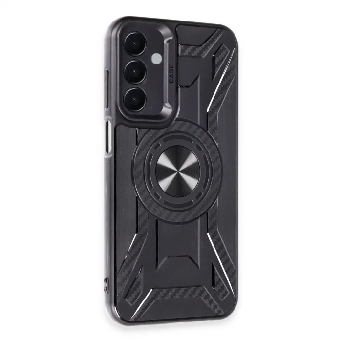 BUĞZ Samsung Galaxy A05s Kılıf Lincoln Silikon - Siyah