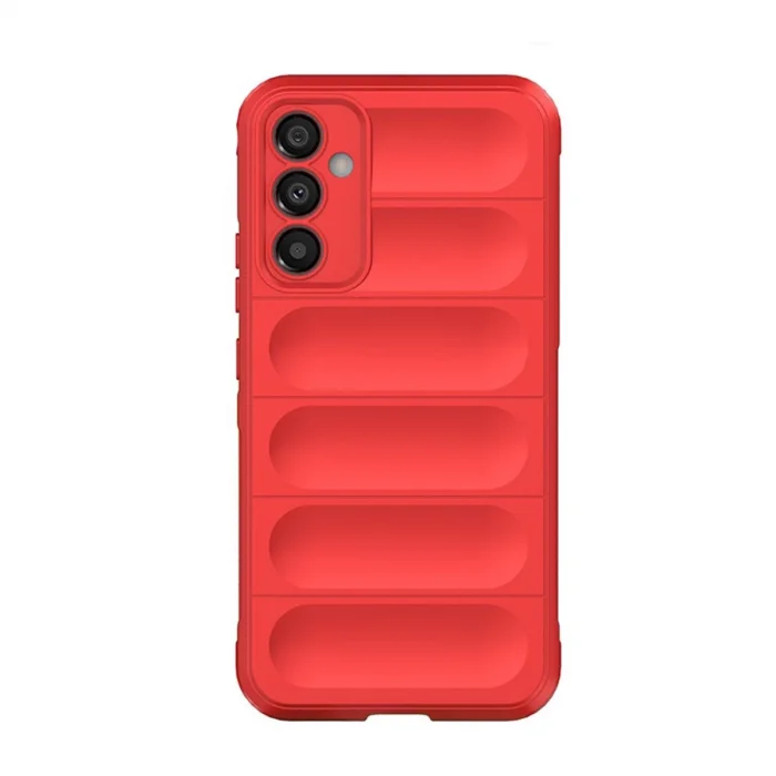 BUĞZ Samsung Galaxy A05s Kılıf Optimum Silikon - Kırmızı