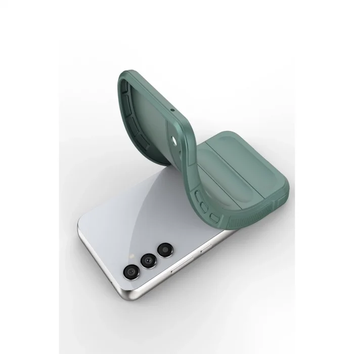 BUĞZ Samsung Galaxy A05s Kılıf Optimum Silikon - Koyu Yeşil