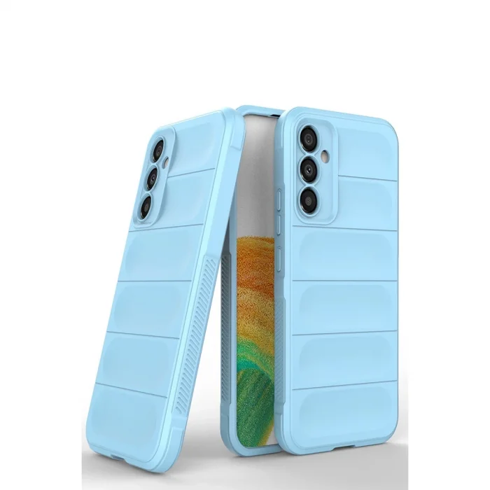 BUĞZ Samsung Galaxy A05s Kılıf Optimum Silikon - Sky Blue