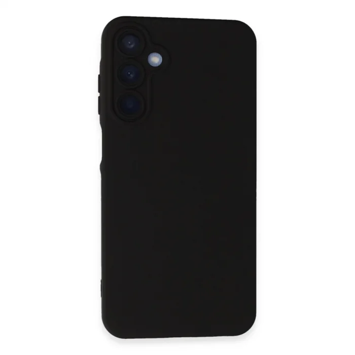 BUĞZ Samsung Galaxy A15 4g Kılıf Nano İçi Kadife Silikon - Siyah