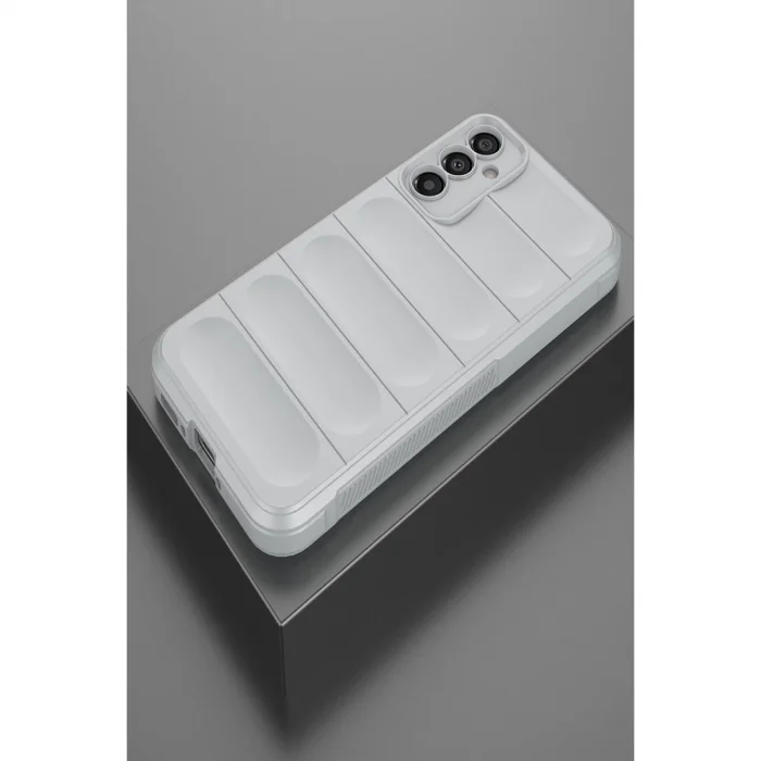 BUĞZ Samsung Galaxy A15 4g Kılıf Optimum Silikon - Krem