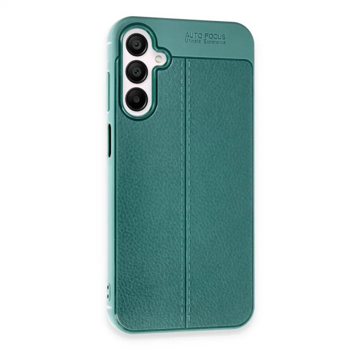 BUĞZ Samsung Galaxy A25 5g Kılıf Auto Focus Kapak - Koyu Yeşil