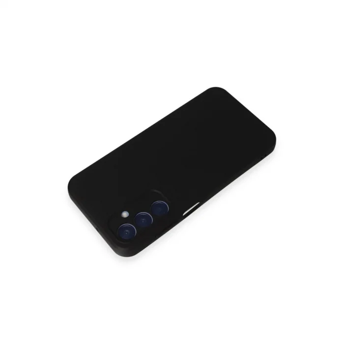 BUĞZ Samsung Galaxy A25 5g Kılıf Nano İçi Kadife Silikon - Siyah