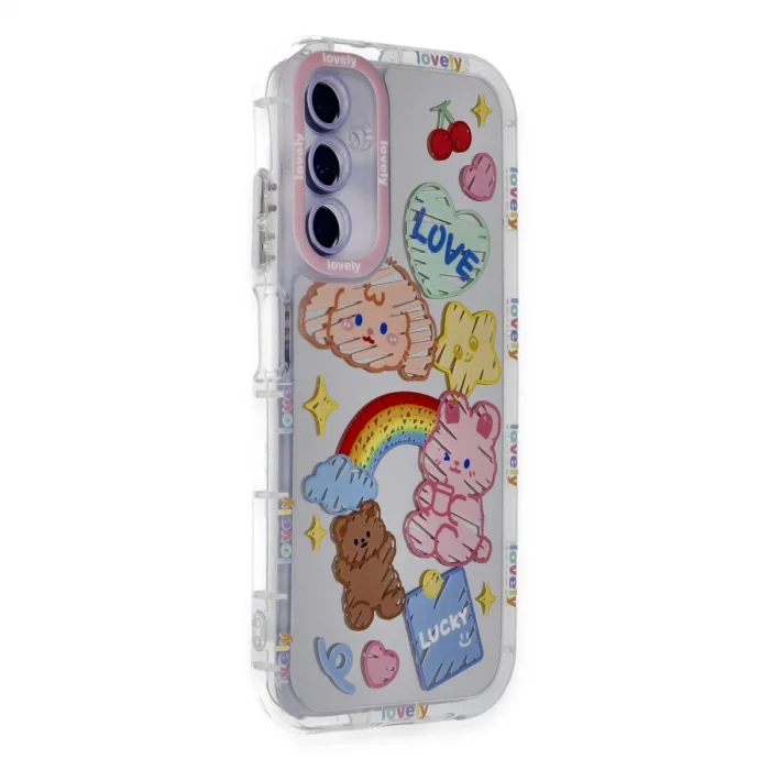 BUĞZ Samsung Galaxy A25 5g Kılıf Reflexion Desenli Kapak - Desen 4