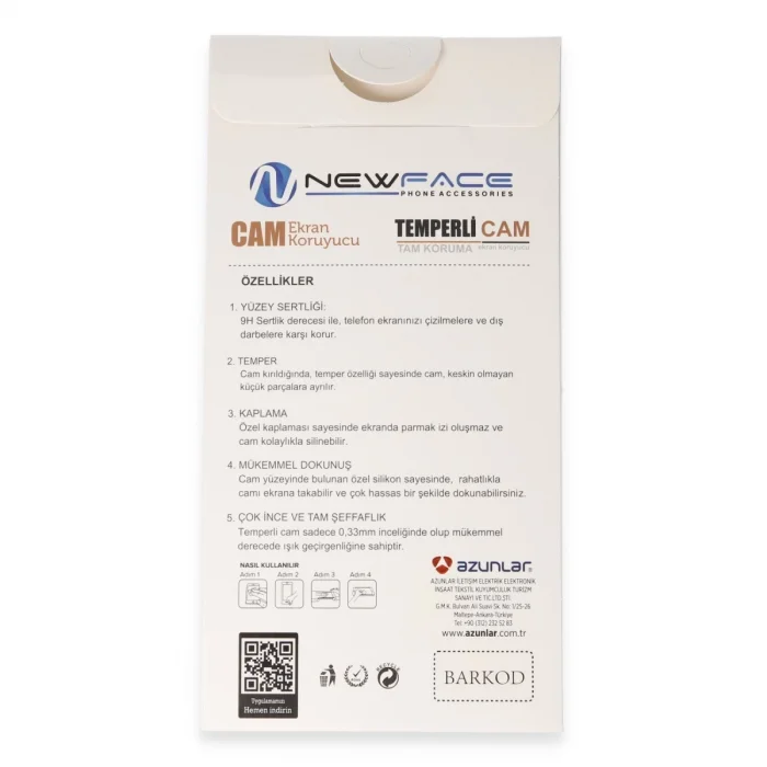 BUĞZ Samsung Galaxy A35 5g 3d Antistatik Hayalet Cam Ekran Koruyucu