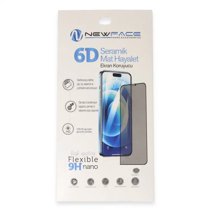 BUĞZ Samsung Galaxy A35 5g 6d Antistatik Mat Seramik Hayalet Nano Ekran Koruyucu