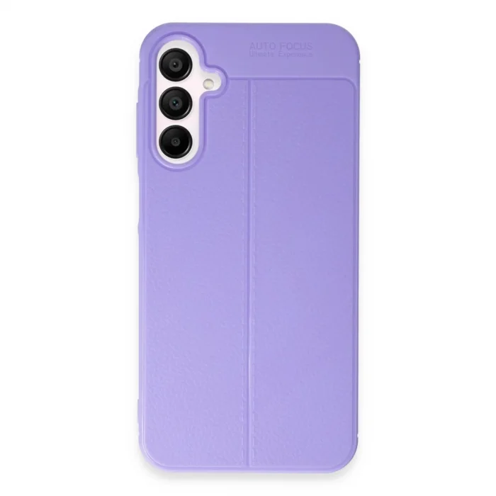 BUĞZ Samsung Galaxy A35 5g Kılıf Auto Focus Kapak - Lila