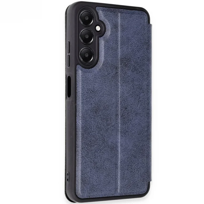 BUĞZ Samsung Galaxy A35 5g Kılıf Flip Cover - Lacivert