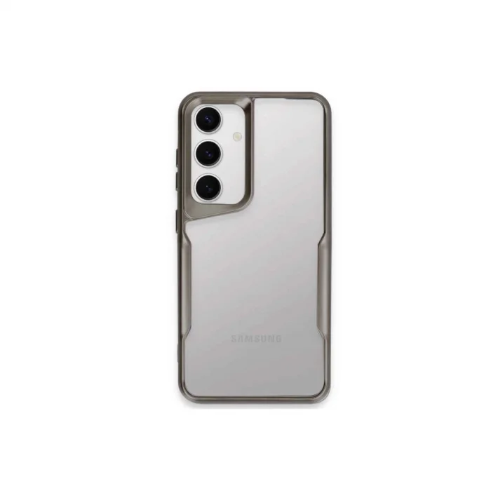 BUĞZ Samsung Galaxy A55 5g Kılıf Boyi Silikon Kapak - Titan Gri