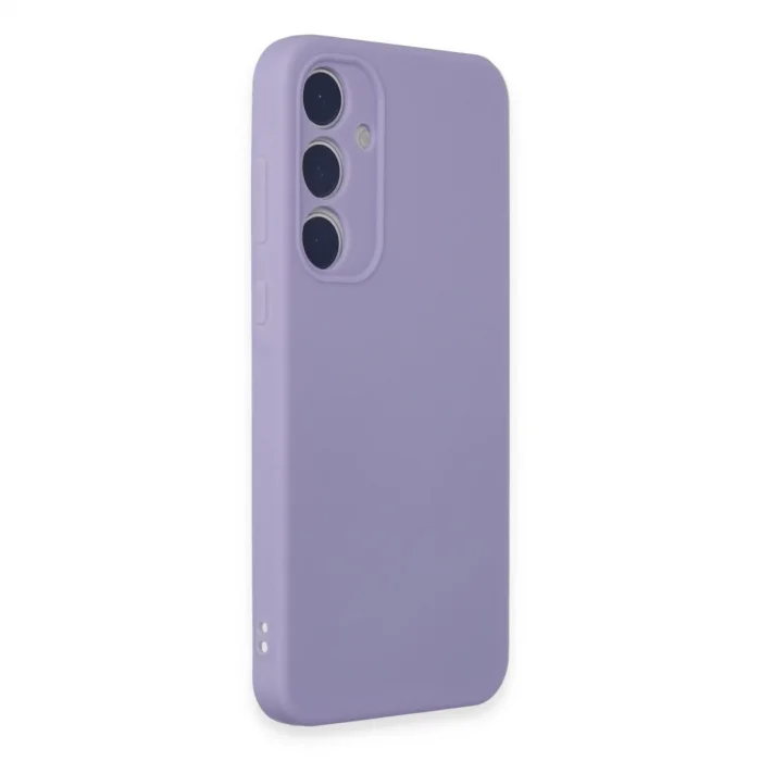 BUĞZ Samsung Galaxy A55 5g Kılıf First Silikon - Lila