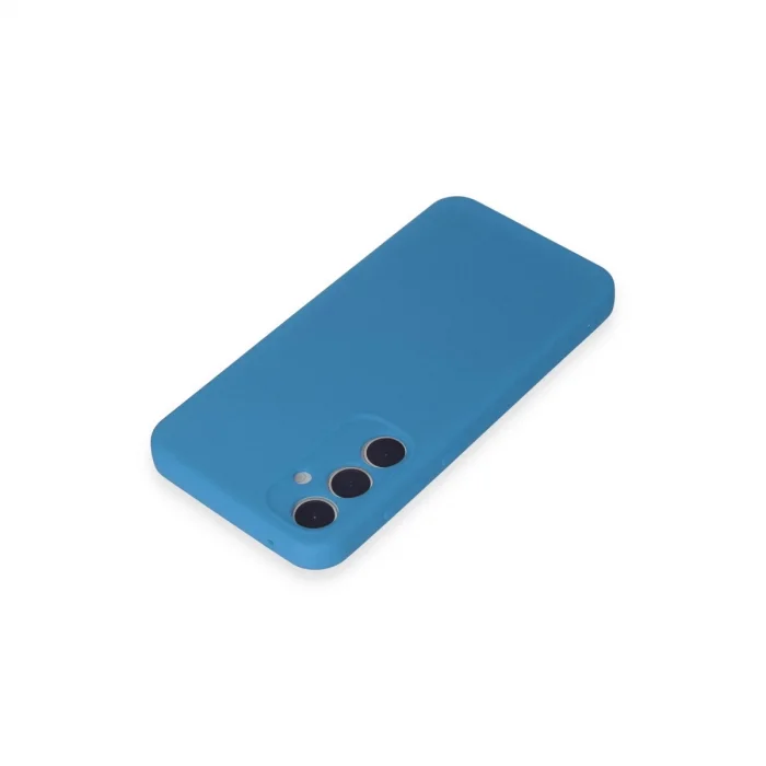 BUĞZ Samsung Galaxy A55 5g Kılıf First Silikon - Mavi