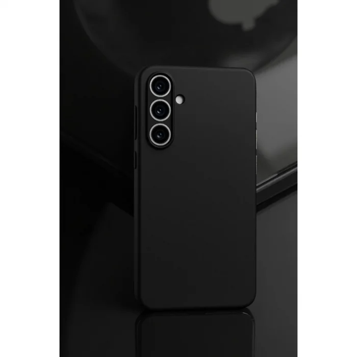 BUĞZ Samsung Galaxy A55 5g Kılıf First Silikon - Siyah