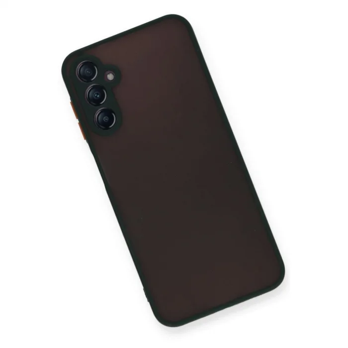 BUĞZ Samsung Galaxy A55 5g Kılıf Montreal Silikon Kapak - Siyah