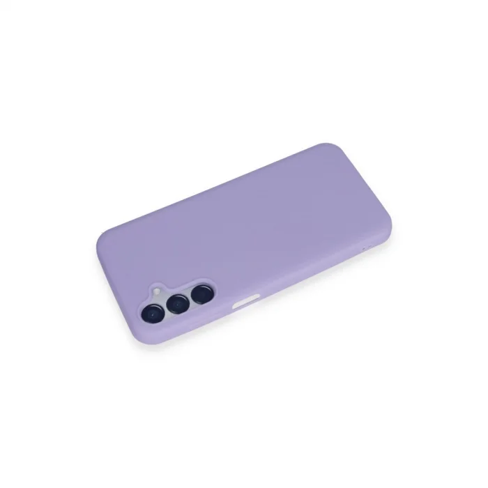 BUĞZ Samsung Galaxy M15 Kılıf First Silikon - Lila