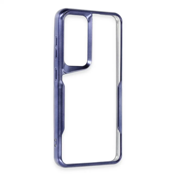 BUĞZ Samsung Galaxy S24 Kılıf Boyi Silikon Kapak - Lacivert