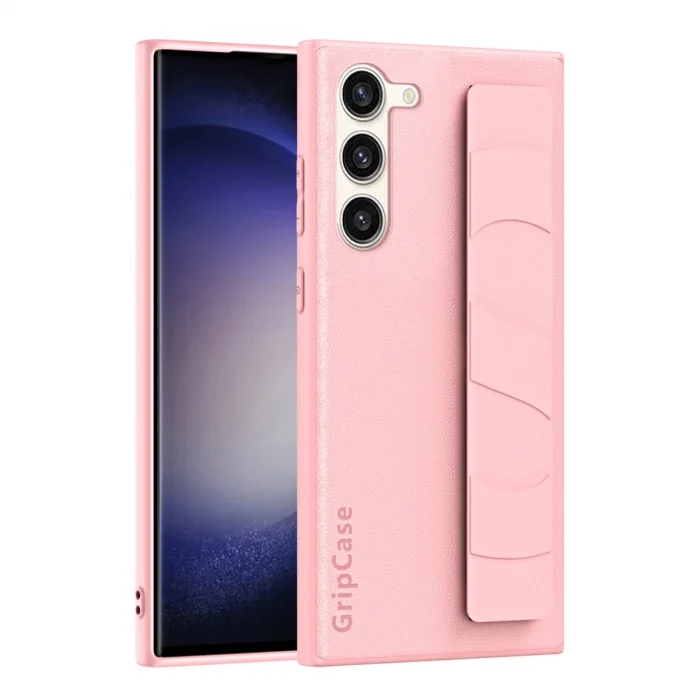 BUĞZ Samsung Galaxy S24 Kılıf Data Kapak - Pudra