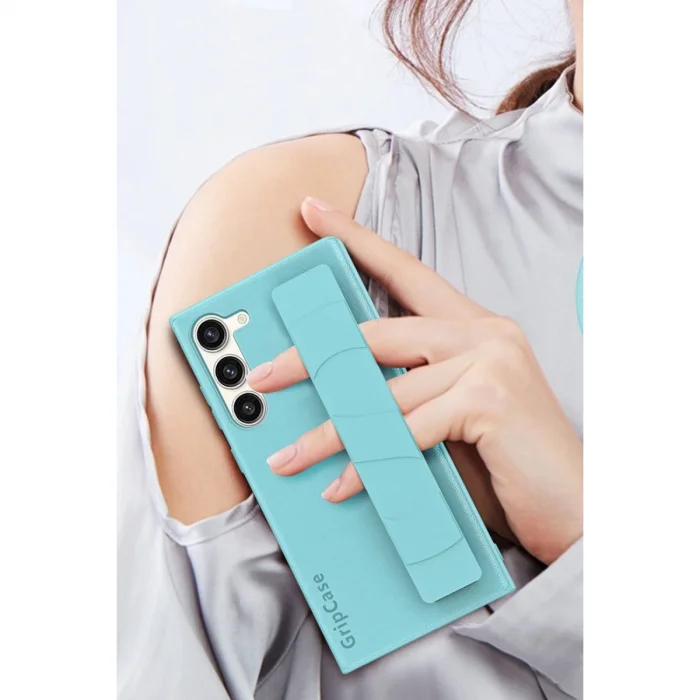 BUĞZ Samsung Galaxy S24 Kılıf Data Kapak - Yeşil