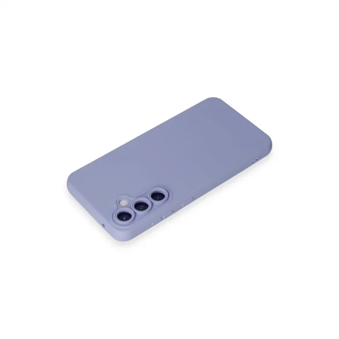 BUĞZ Samsung Galaxy S24 Kılıf Nano İçi Kadife Silikon - Lila