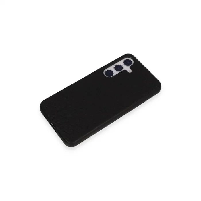 BUĞZ Samsung Galaxy S24 Kılıf Taft Kapak - Siyah