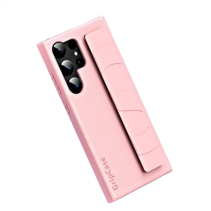 BUĞZ Samsung Galaxy S24 Ultra Kılıf Data Kapak - Pudra