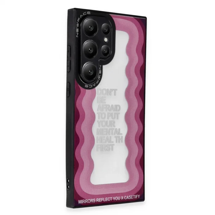 BUĞZ Samsung Galaxy S24 Ultra Kılıf Mirror Desenli Kapak - Mirror - 11