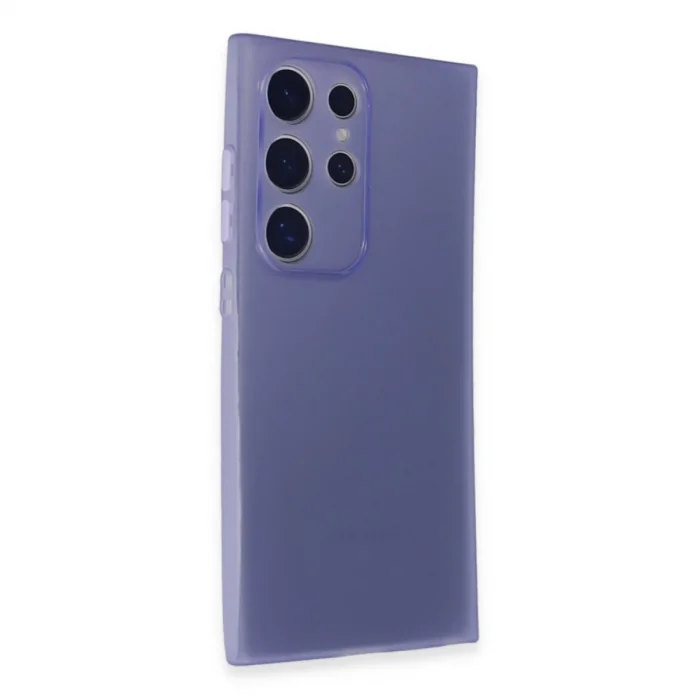 BUĞZ Samsung Galaxy S24 Ultra Kılıf Puma Silikon - Mor