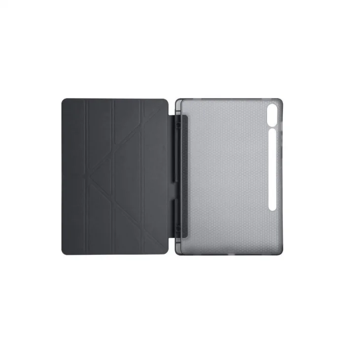 BUĞZ Samsung Galaxy X610 Tab S9 Fe Plus 12.4 Kılıf Kalemlikli Mars Tablet Kılıfı - Siyah