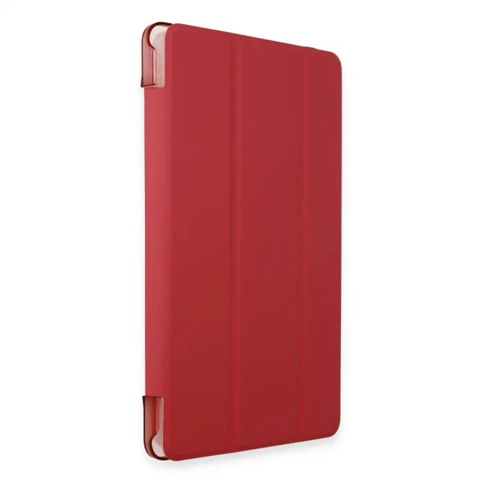 BUĞZ Samsung Galaxy X610 Tab S9 Fe Plus 12.4 Kılıf Tablet Smart Kılıf - Kırmızı