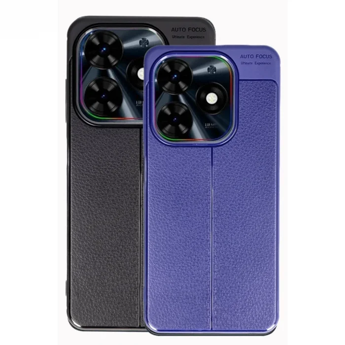 BUĞZ Tecno Spark Go 2024 Kılıf Auto Focus Kapak - Koyu Yeşil