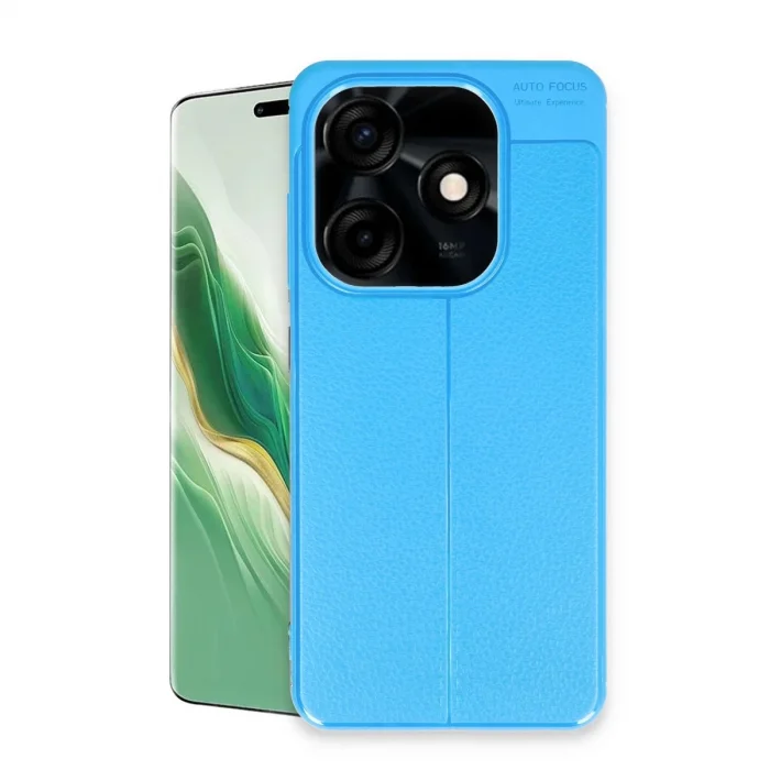 BUĞZ Tecno Spark Go 2024 Kılıf Auto Focus Kapak - Mavi