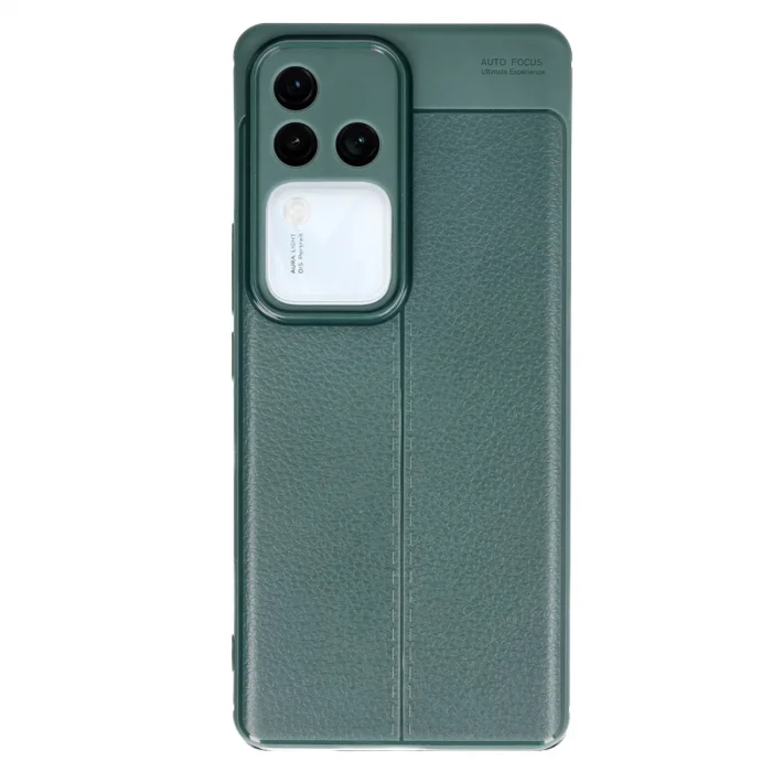 BUĞZ Vivo V30 5g Kılıf Auto Focus Kapak - Koyu Yeşil