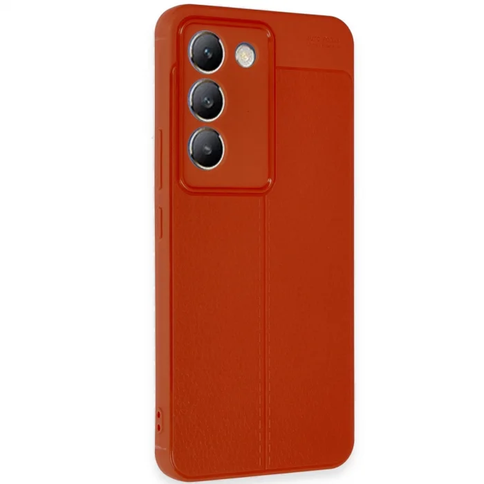 BUĞZ Vivo V30 Lite 4g Kılıf Auto Focus Kapak - Kırmızı