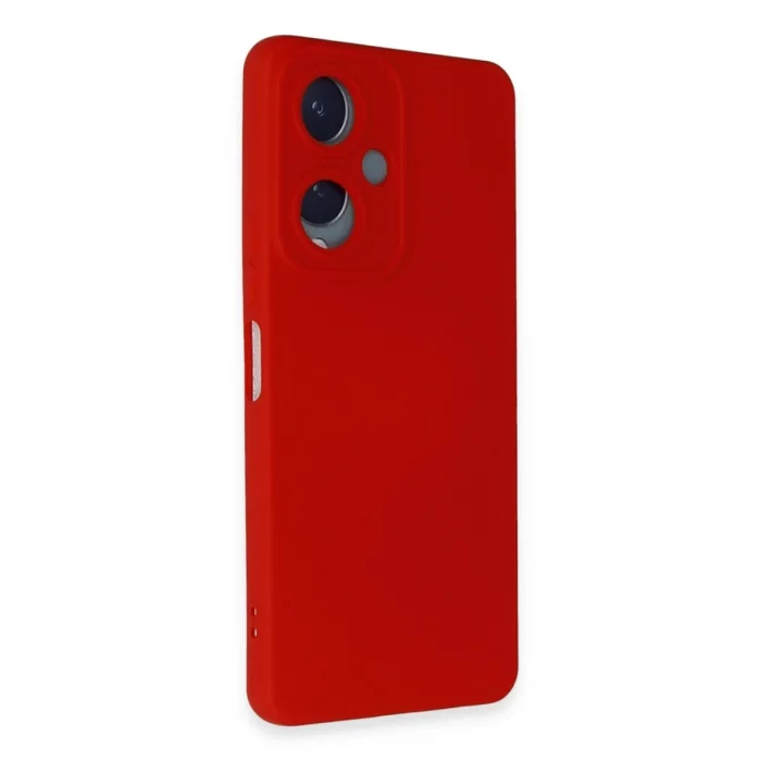 BUĞZ Vivo Y17s Kılıf Nano İçi Kadife Silikon - Kırmızı