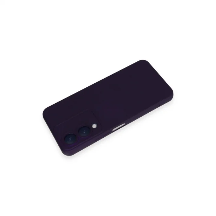 BUĞZ Vivo Y17s Kılıf Nano İçi Kadife Silikon - Mor