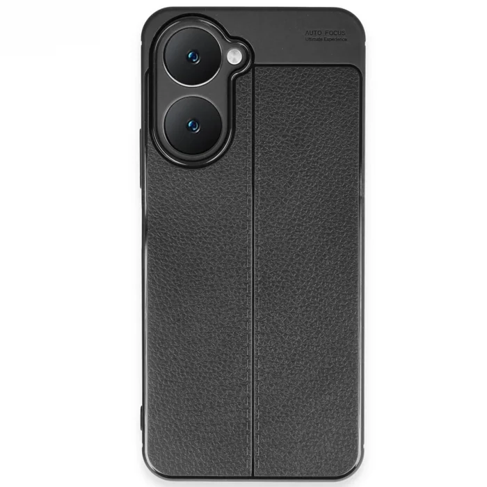 BUĞZ Vivo Y18 Kılıf Auto Focus Kapak - Siyah