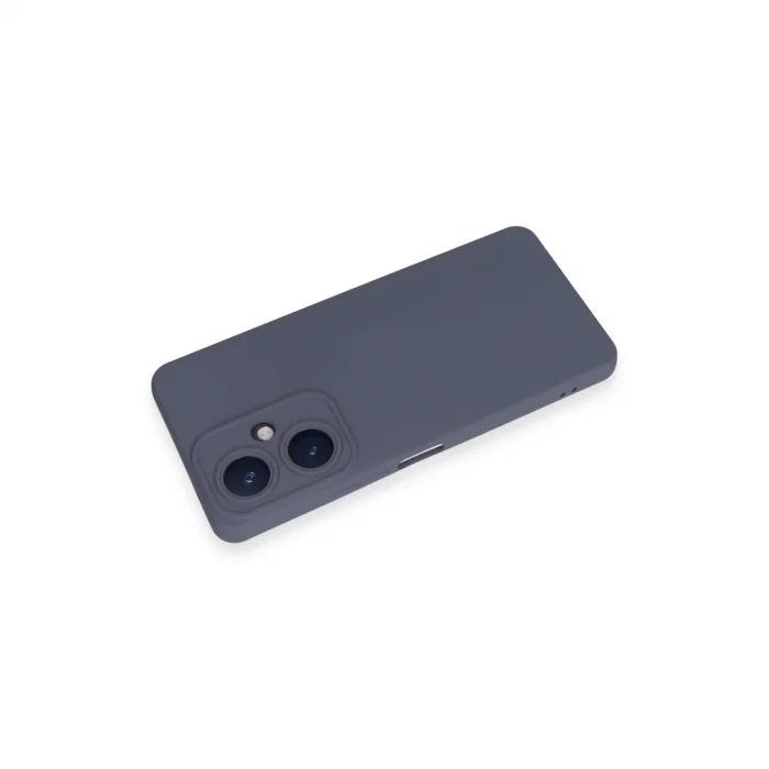 BUĞZ Vivo Y27 Kılıf Nano İçi Kadife Silikon - Gri