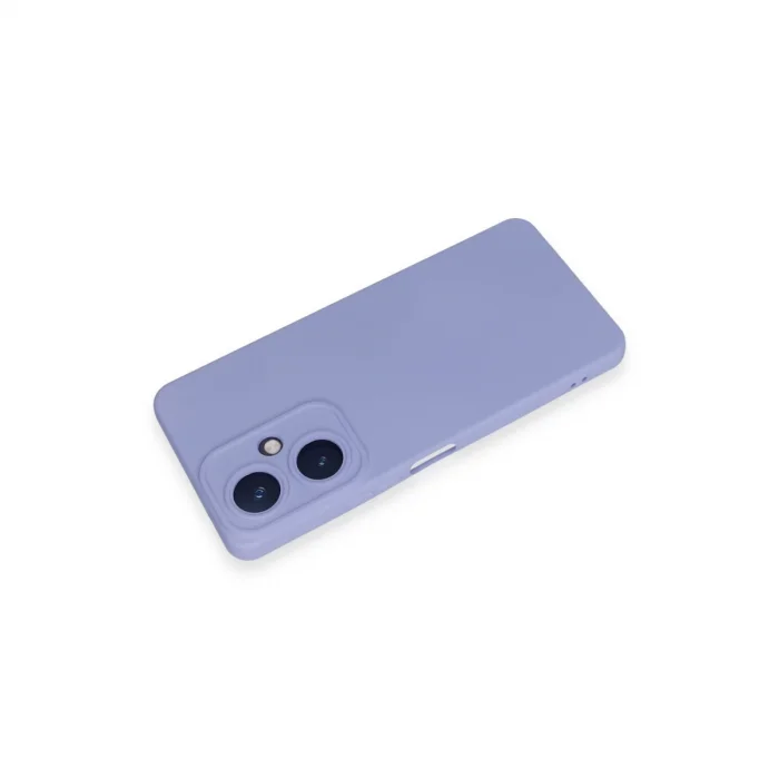 BUĞZ Vivo Y27 Kılıf Nano İçi Kadife Silikon - Lila