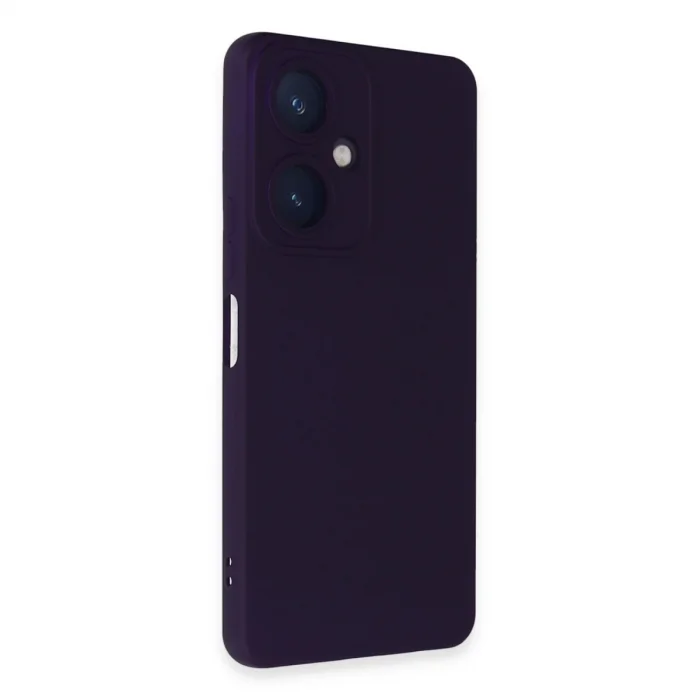 BUĞZ Vivo Y27 Kılıf Nano İçi Kadife Silikon - Mor