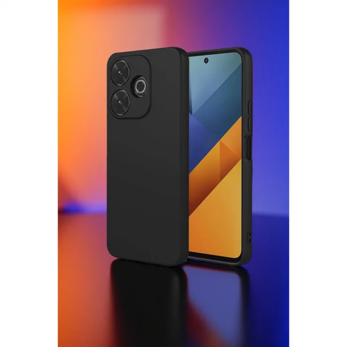 BUĞZ Xiaomi Redmi 13 4g Kılıf Nano İçi Kadife Silikon - Pudra