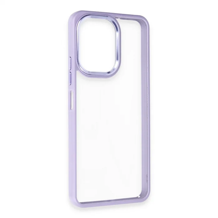 BUĞZ Xiaomi Redmi 13c Kılıf Power Silikon - Lila