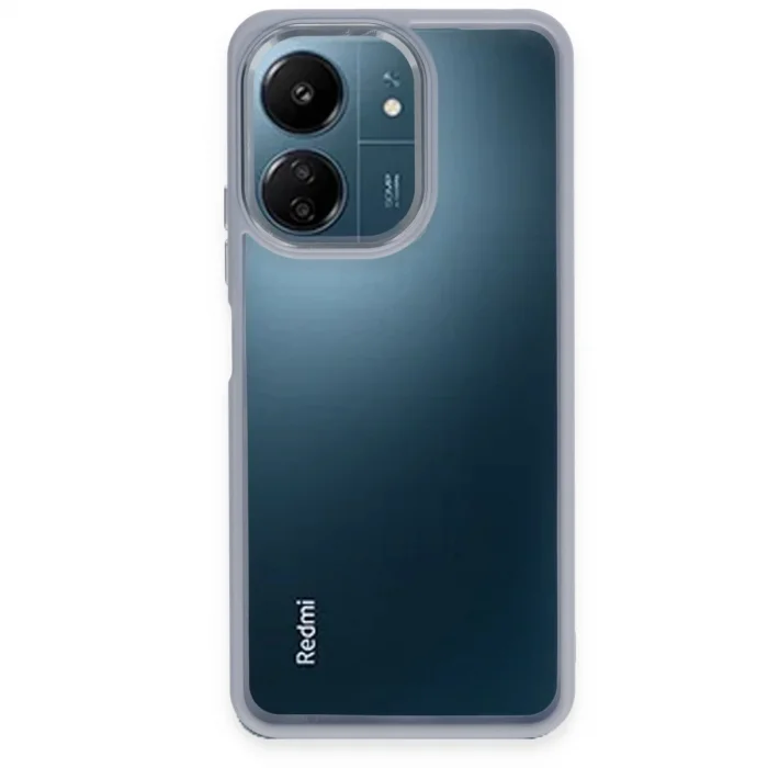 BUĞZ Xiaomi Redmi 13c Kılıf Power Silikon - Sierra Blue
