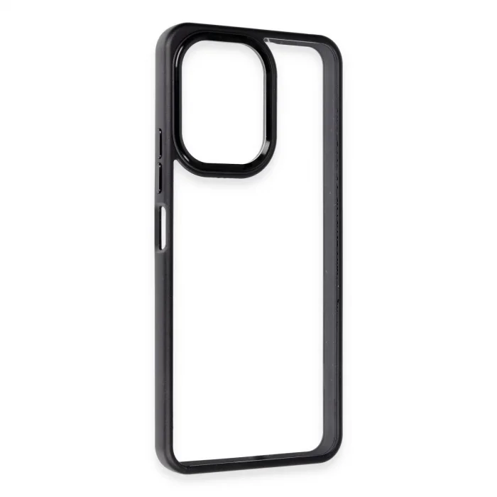 BUĞZ Xiaomi Redmi 13c Kılıf Power Silikon - Siyah