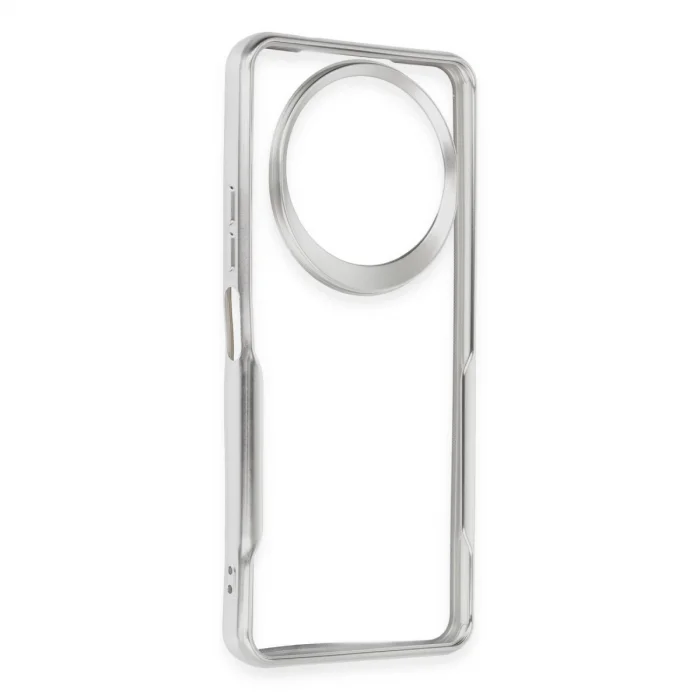 BUĞZ Xiaomi Redmi A3 4g Kılıf Boyi Silikon Kapak - Gümüş