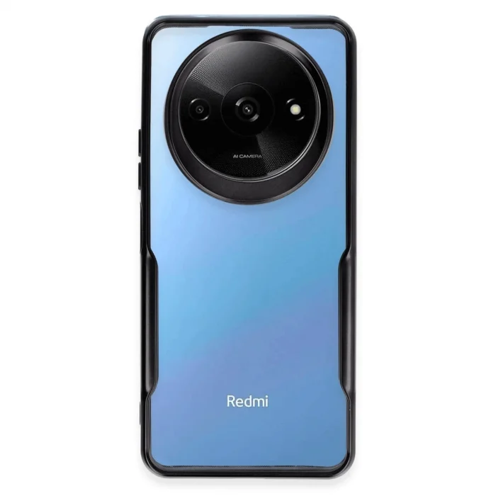 BUĞZ Xiaomi Redmi A3 4g Kılıf Boyi Silikon Kapak - Siyah