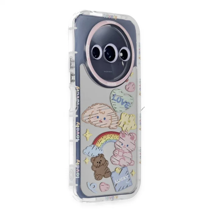 BUĞZ Xiaomi Redmi A3 4g Kılıf Reflexion Desenli Kapak - Desen 4