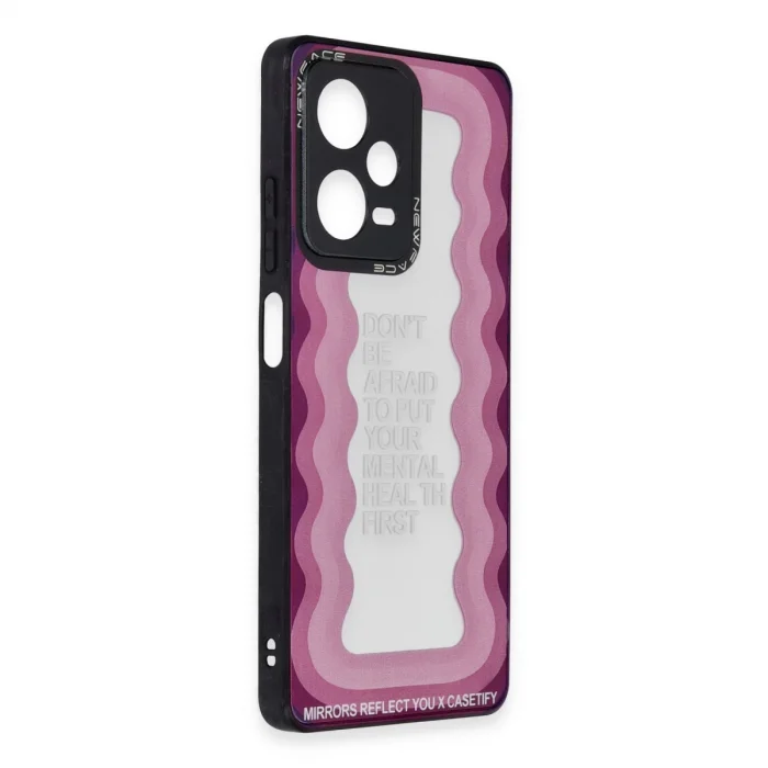 BUĞZ Xiaomi Redmi Note 12 Pro 5g Kılıf Mirror Desenli Kapak - Mirror - 11