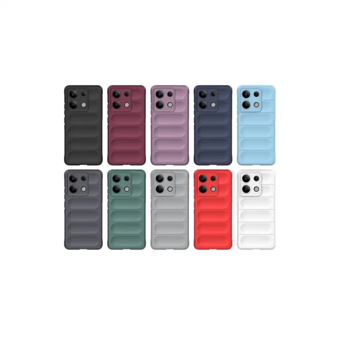 BUĞZ Xiaomi Redmi Note 13 4g Kılıf Optimum Silikon - Krem