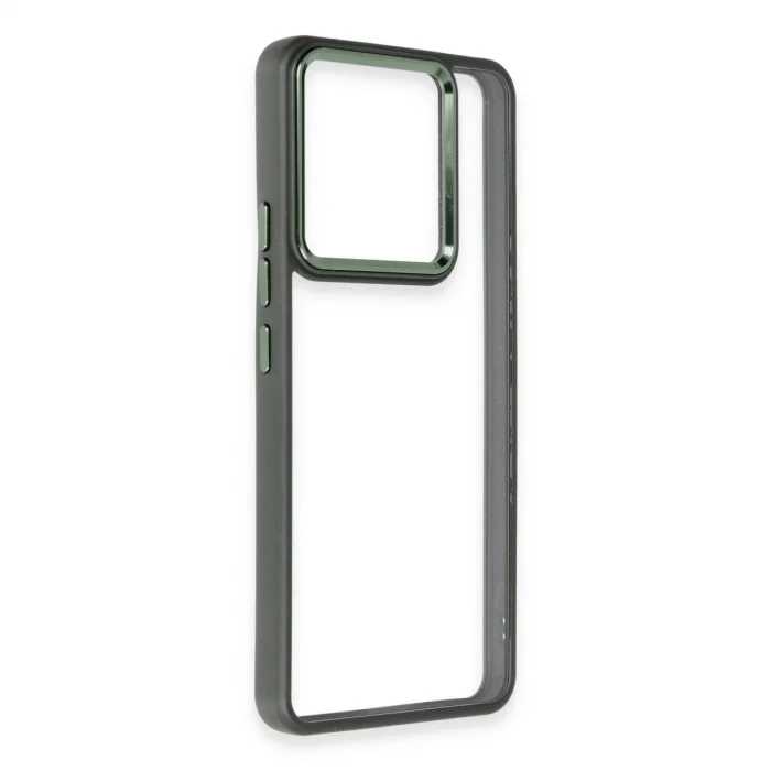 BUĞZ Xiaomi Redmi Note 13 4g Kılıf Power Silikon - Koyu Yeşil