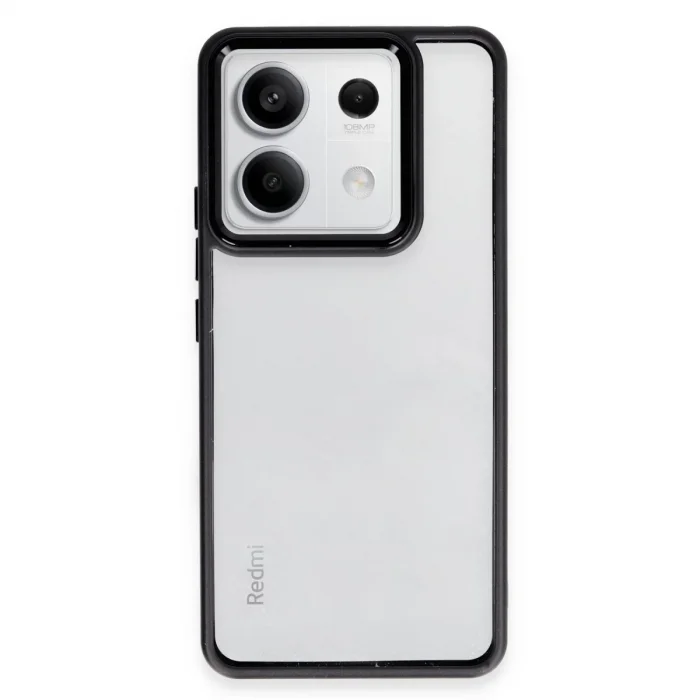 BUĞZ Xiaomi Redmi Note 13 4g Kılıf Power Silikon - Siyah